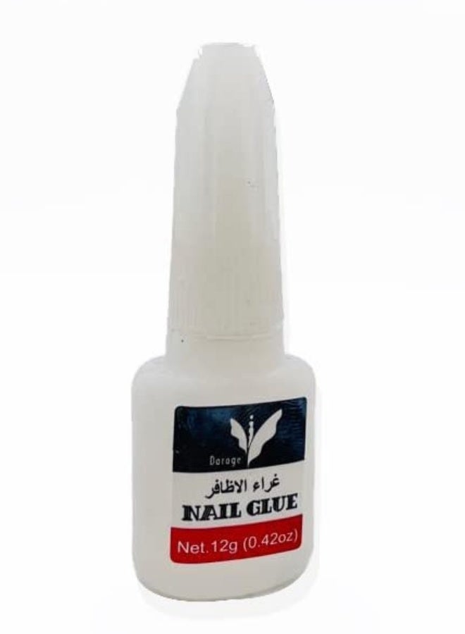 daroge Nail Glue With Brush 12ml - Image 2