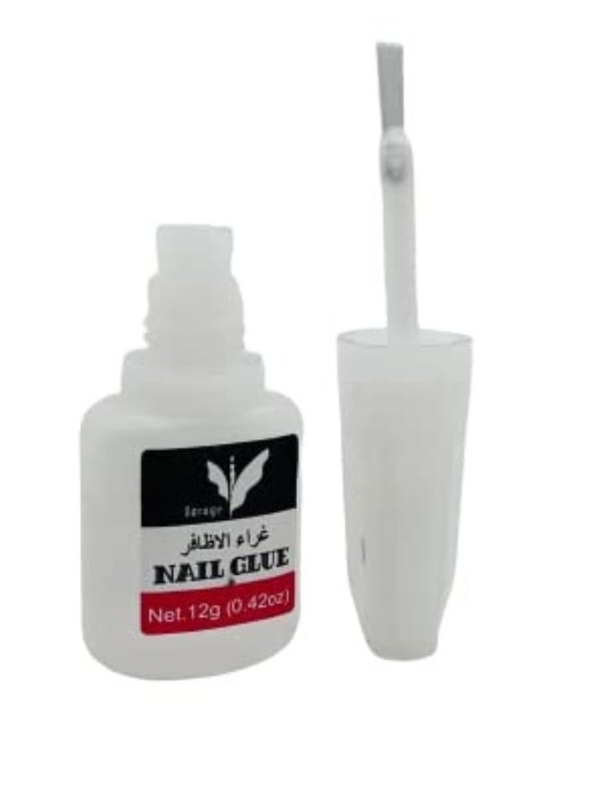 daroge Nail Glue With Brush 12ml - Image 3
