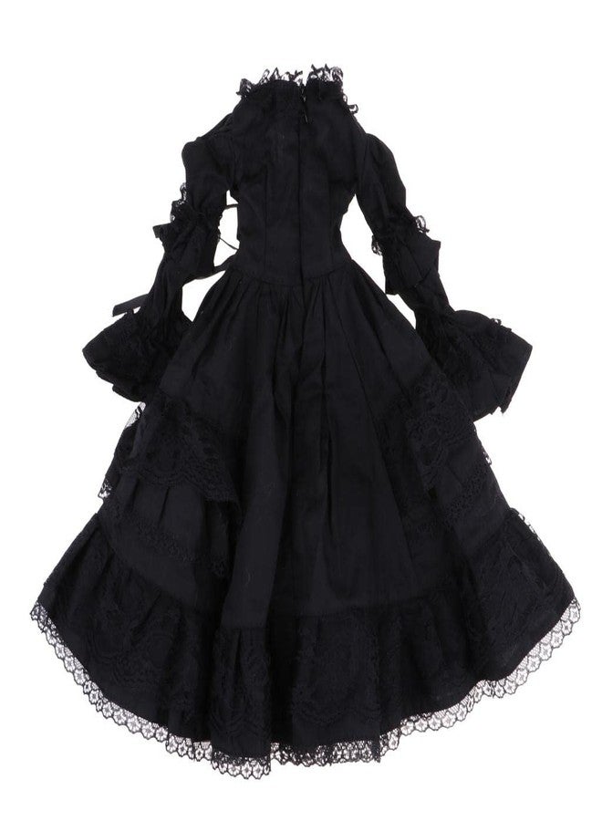 Fenteer 1/3 BJD SD Doll Outfits Lolita Dress Black Princess Dress for Night Lolita - Image 3