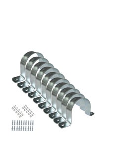 ABBASALI Clamps Fastener Hanger Pipe Clamps Clip with Screw  - Image 1