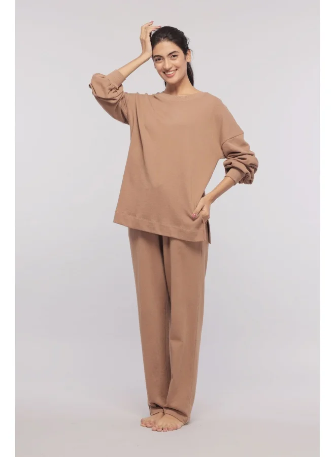 نسيسيرا Brown Terry Travel Loungers