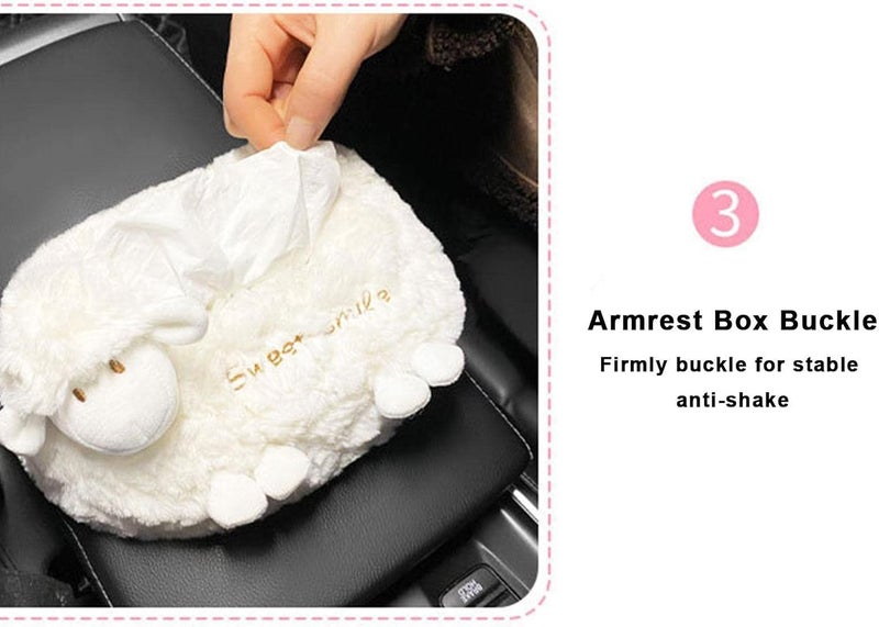 Animal Car Tissue Holder | Cartoon Car Headrest Pillow | 1Pc Cartoon Seat Belt Padding Shoulder Strap for Kids and Adults, Multiple Styles Available - Image 5