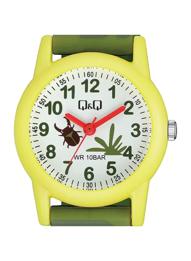 Q&Q Kids Unisex Analog Quartz Watch, Insect Theme, VR99J016Y - Image 2