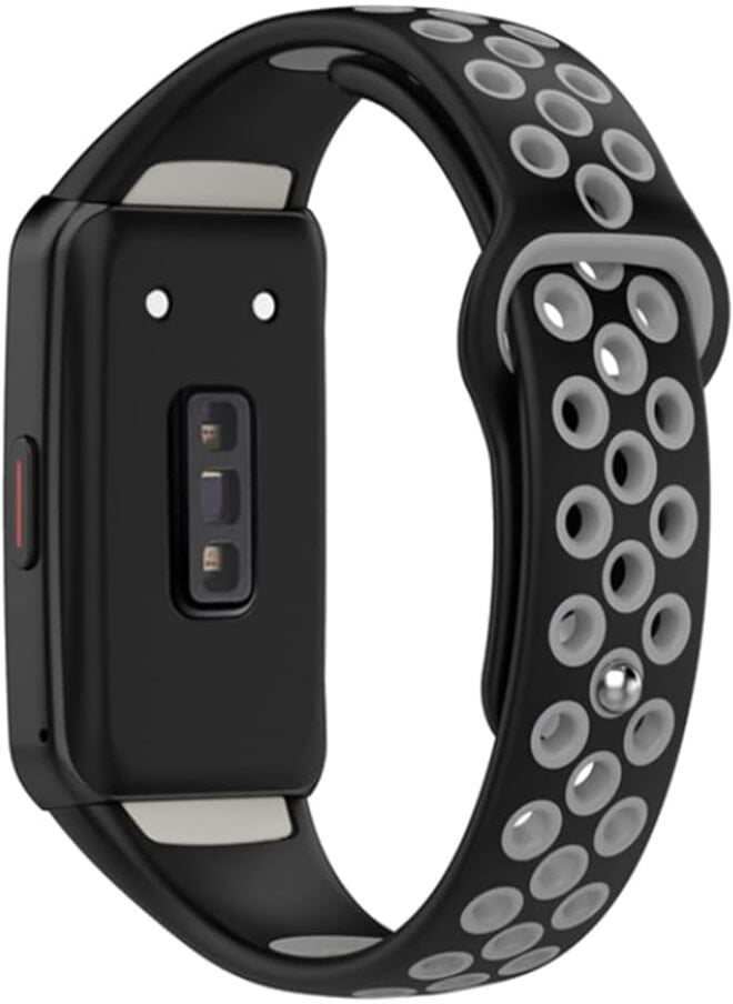 SKEIDO - SKEIDO Soft Sport Silicone Band Strap For Huawei Band 6 / 6pro Smart Wristband Bracelet Replacement Watch Strap For Honor band 6 - Image 1