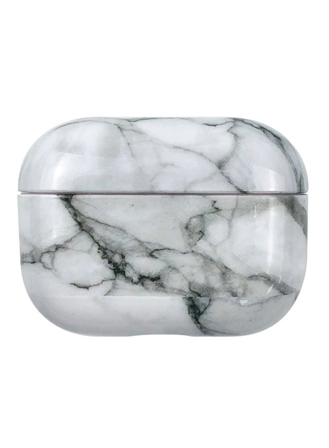 Case Cover For AirPods Pro 3 Marble Water Sticker Wireless Earphone Protective Case White Grey