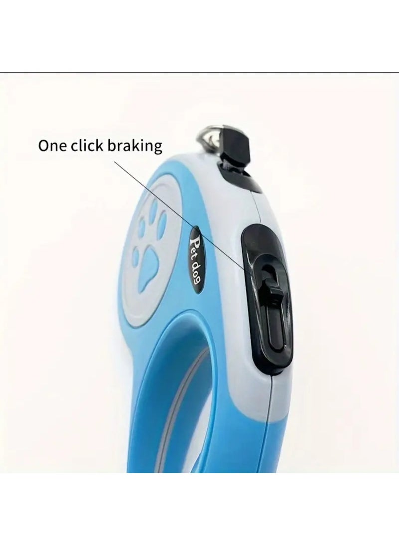 sharjah pigeon Retractable Dog Leash, Durable Nylon With One-Button Control, Great For Outdoor Walks & Travel With Small And Medium Pets - Image 2