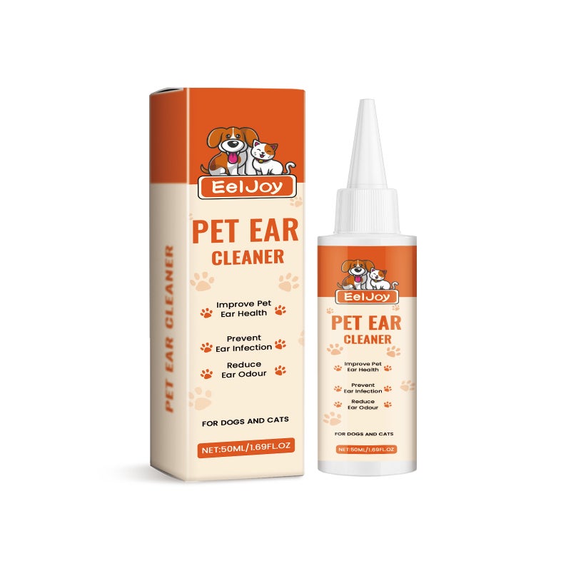 Eeljoy Pet Ear Cleaner Gentle Cleaning Of Cat And Dog Paws And Ears Earwax And Paw Pad Deodorizing Cleaner - Image 1