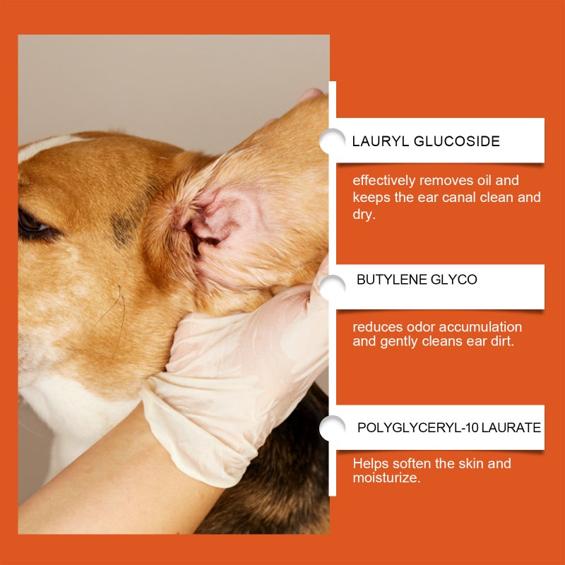 Eeljoy Pet Ear Cleaner Gentle Cleaning Of Cat And Dog Paws And Ears Earwax And Paw Pad Deodorizing Cleaner - Image 5