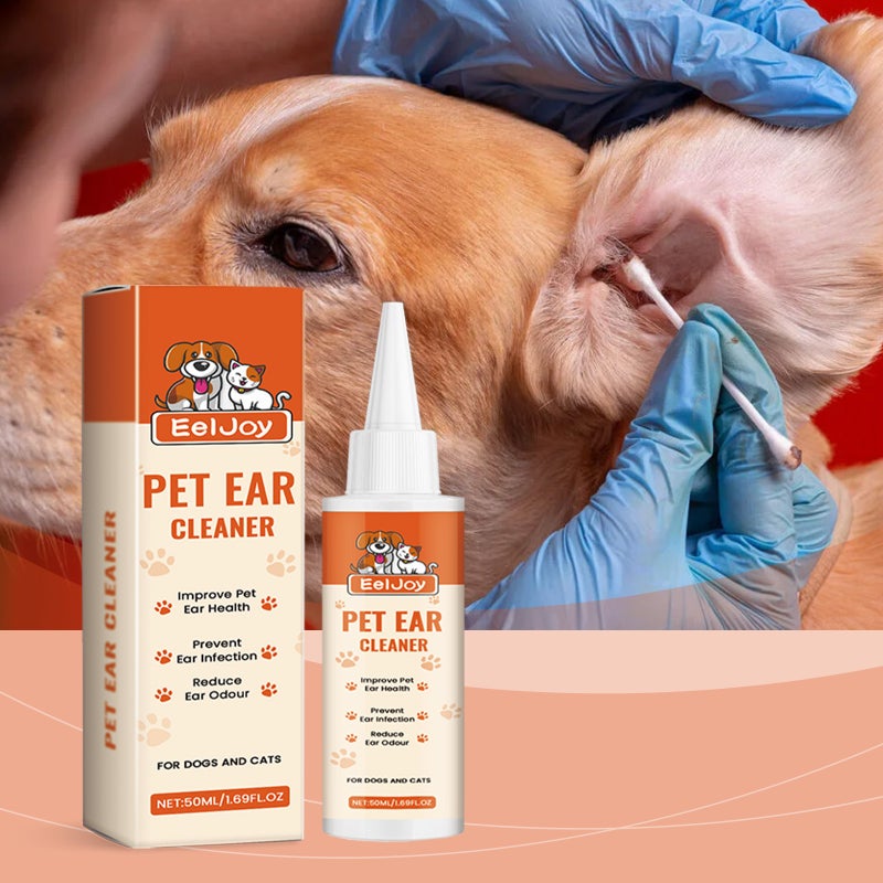 Eeljoy Pet Ear Cleaner Gentle Cleaning Of Cat And Dog Paws And Ears Earwax And Paw Pad Deodorizing Cleaner - Image 2