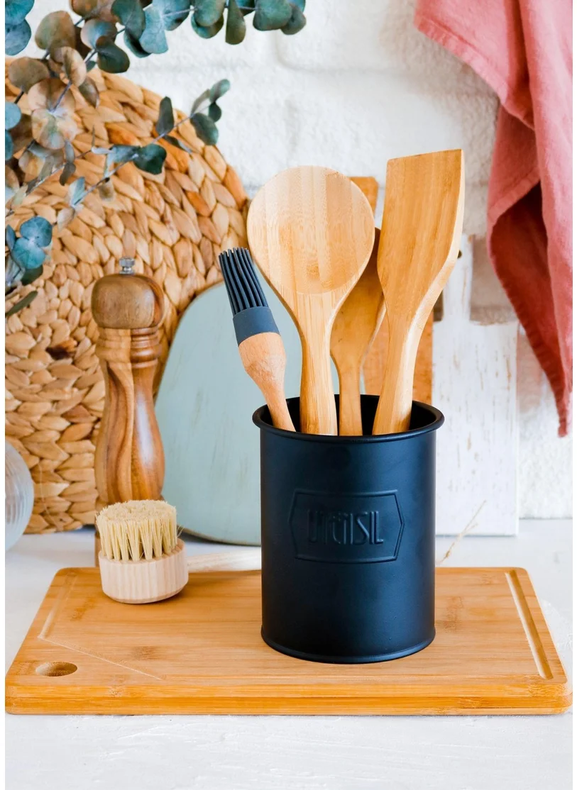 The Mia Cutlery 13 x 11 cm Black