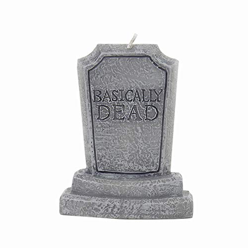 Gift Republic Basically Dead Tombstone Candle, Grey, one Size - Image 5