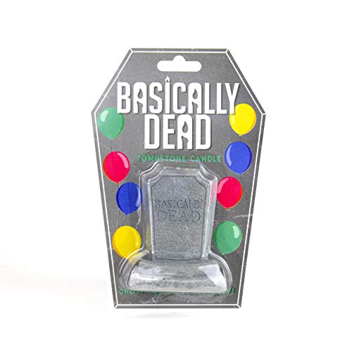 Gift Republic Basically Dead Tombstone Candle, Grey, one Size - Image 2