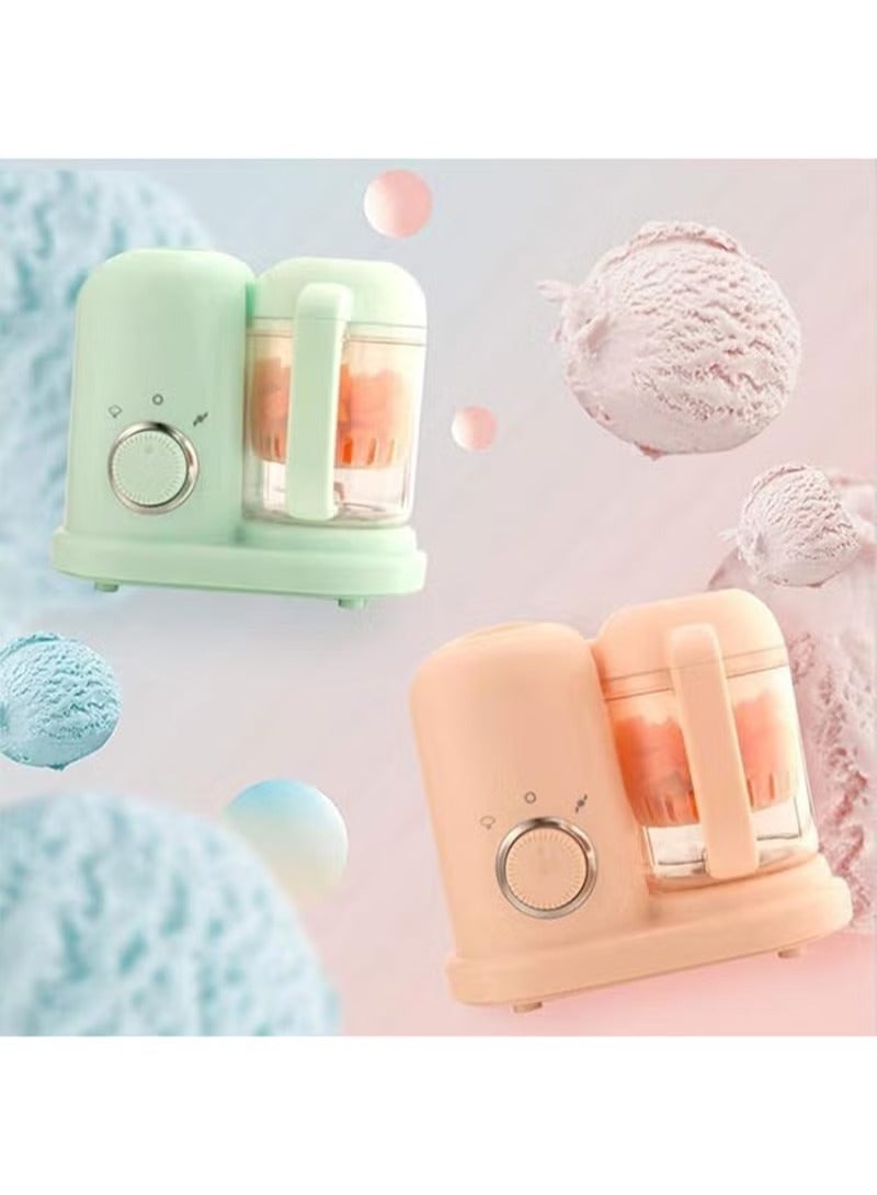 Baby Food Maker - Electric Steamer and Blender Mini Food Grinder For Cooking and Mixing Supplements Green - Image 4