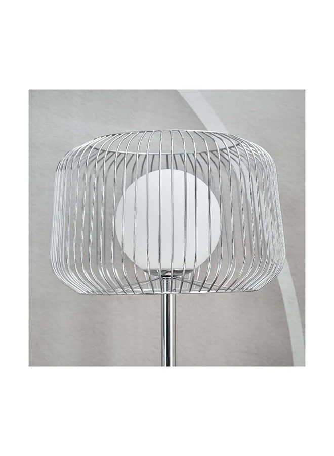 Home Box Javel Metal Floor Lamp with Metal Shade 39 x 162 x 39 cm
