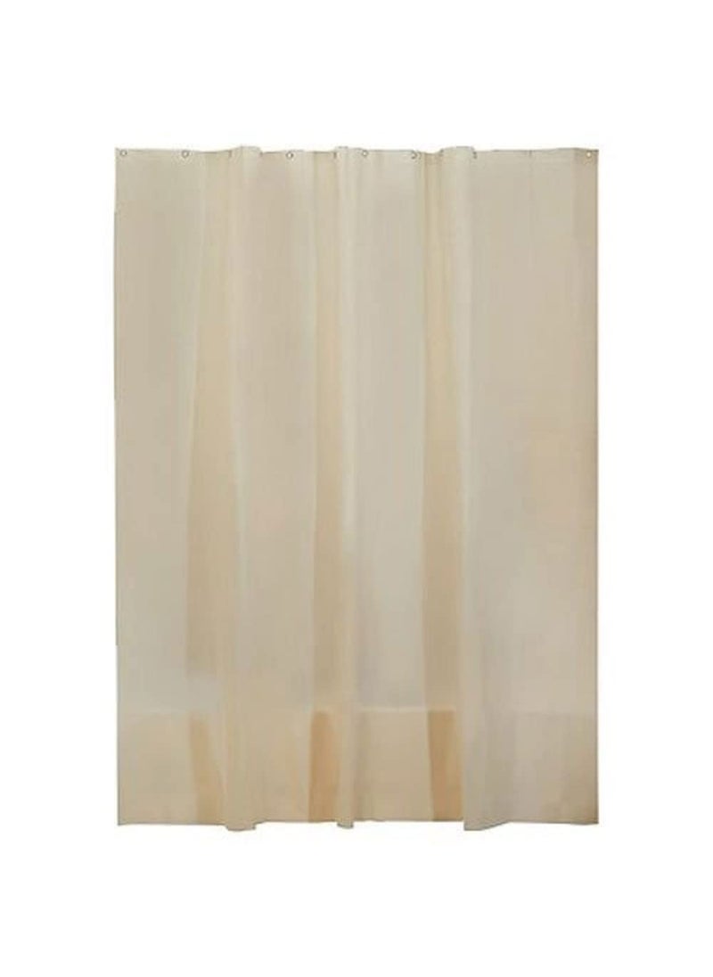 InterDesign InterDesign Mildew-Free EVA 5.5 Gauge Shower Liner, 72 x 72, Sand  - Image 1