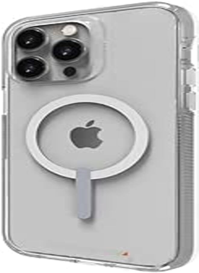 ZAGG - ZAGG Gear 4 Crystal Palace Snap D30 Protective Case Compatible with iPhone 14 Pro Max, Slim, Lightweight, Shockproof, MagSafe Compatible, Magnetic, Wireless Charging, (Clear) - Image 1
