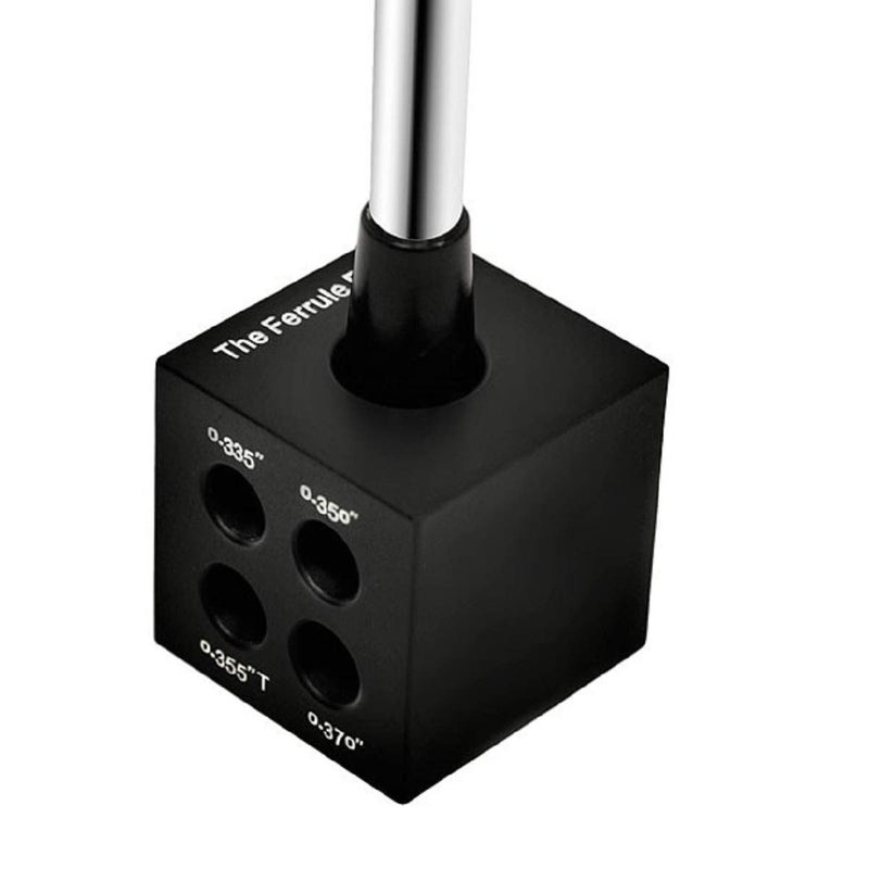 Hireko The Ferrule Block (Ferrule Installation Tool and Shaft Tip and Butt Measurement Gauge) Black - Image 2