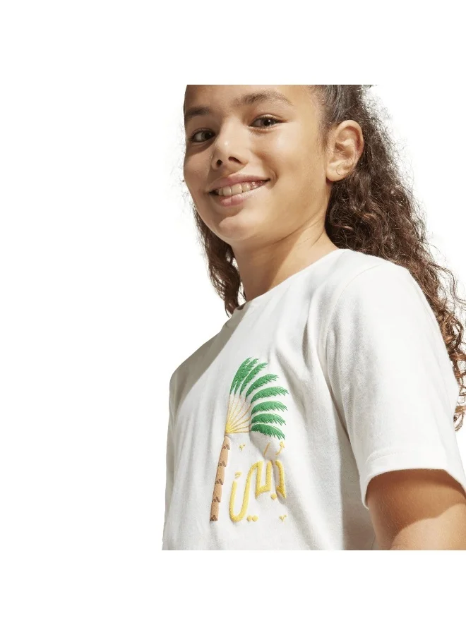 Adidas adidas dubai palm unisex graphic t-shirt