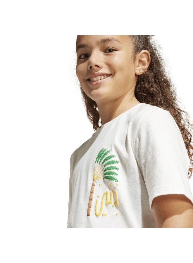 adidas dubai palm unisex graphic t-shirt - Image 5