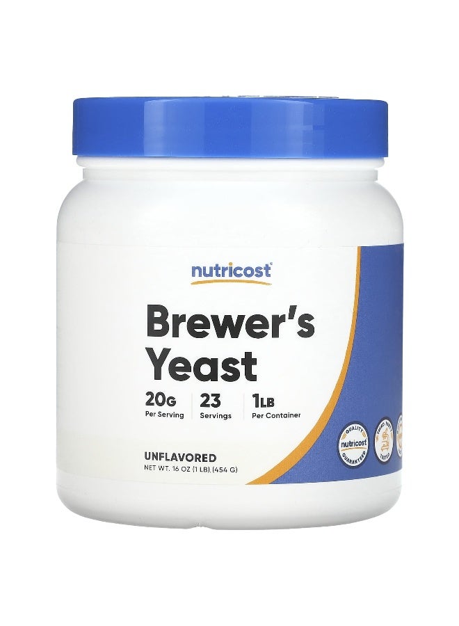 Nutricost, Brewer's Yeast, Unflavored, 16 oz (454 g) - Image 1