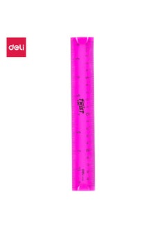 Deli Deli E6208 Playful Twistable Ruler - 20cm (8 inch) - Green/Red/Blue  - Image 1