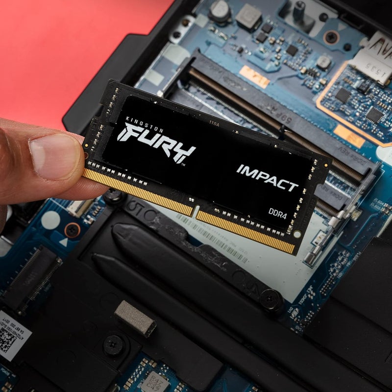 كينغستون كينجستون فيوري إمباكت 16GB DDR4 3200MT/s CL20 وحدة ذاكرة للابتوب - متوافقة مع إنتل XMP و AMD Ryzen - Image 4