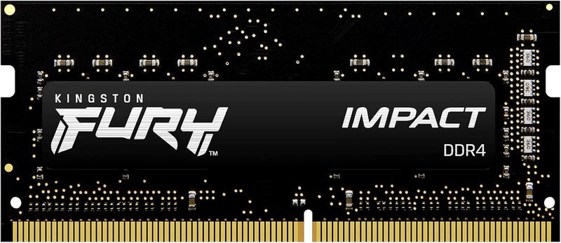 كينغستون كينجستون فيوري إمباكت 16GB DDR4 3200MT/s CL20 وحدة ذاكرة للابتوب - متوافقة مع إنتل XMP و AMD Ryzen - Image 2