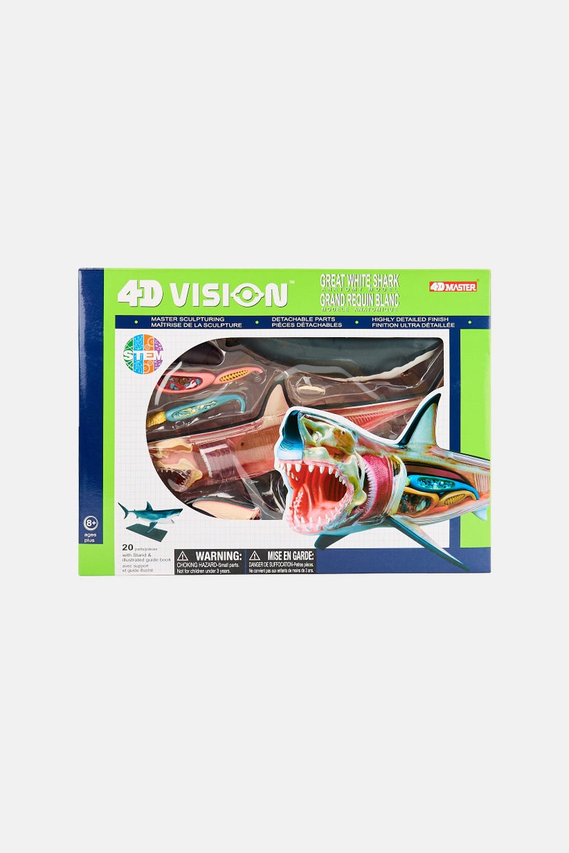 4D Master 20 Pcs 4D Vision Great White Shark Anatomy - Image 1