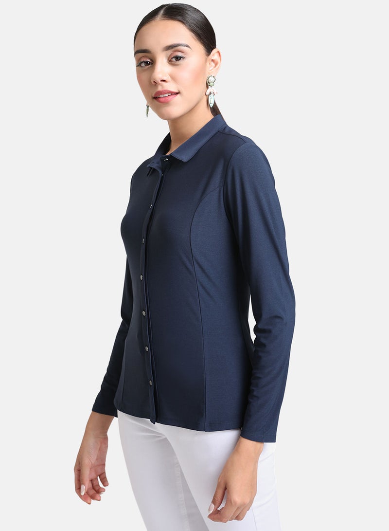 Kazo SHIRT WITH PRINCESS SEAM  - Image 2