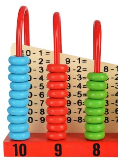 Tickles Tickles Wooden Calculation Shelf | Abacus Counting Addition Subtraction | Maths Learning Early Educational Kit Toy for Kids Boys & Girls, Ages 3+ Year (Multicolor)  - Image 4