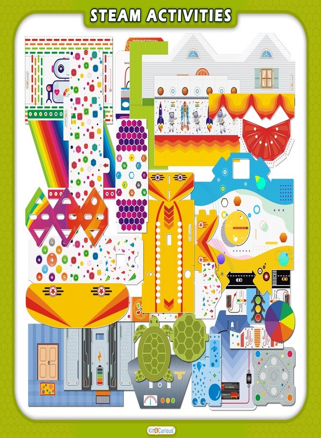 كيت 4 كيوريس مجموعة ألعاب تعليمية واستكشافية علمية من Kit4Curious، تتضمن 555 تجربة، مناسبة للأولاد والبنات من عمر 6 إلى 16 سنة، هدية مثالية لأعياد الميلاد. - Image 4
