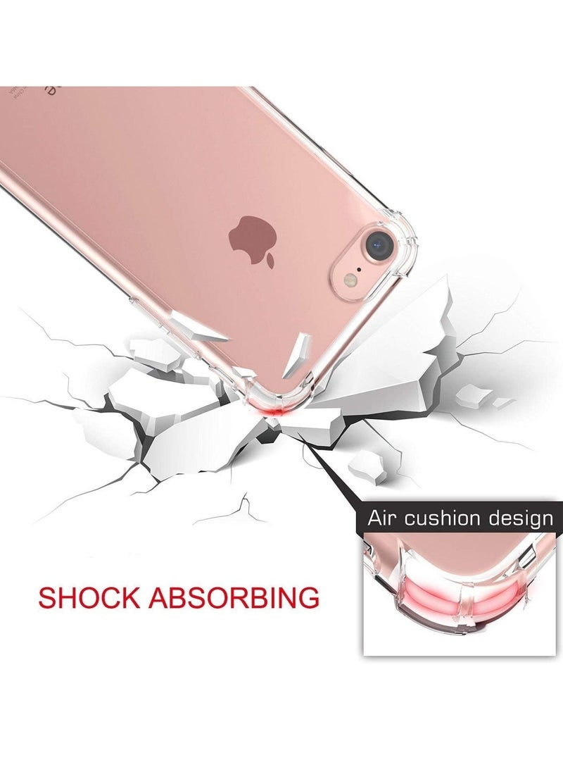 Raxoom iPhone 6/6s Clear TPU Case by Jenuos – Shockproof Bumper Cover, Soft and Flexible (6G-TPU-CL) - Image 2