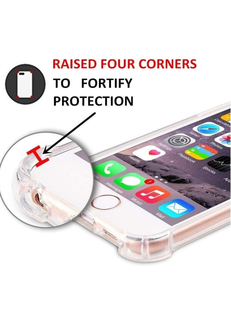 Raxoom iPhone 6/6s Clear TPU Case by Jenuos – Shockproof Bumper Cover, Soft and Flexible (6G-TPU-CL) - Image 4