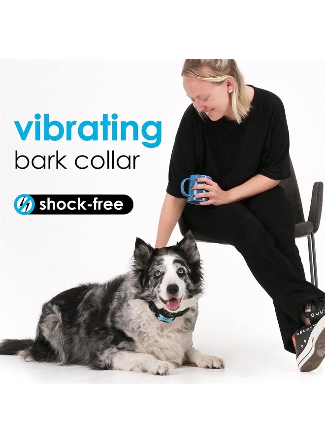 DogRook Dog Bark Collar - Rechargeable Smart Anti Barking Collar for Dogs - Waterproof No Shock Bark Collar for Small/Medium/Large Dogs - Anti Bark Collar for Dogs with 5 Sensitivity Levels - Image 2