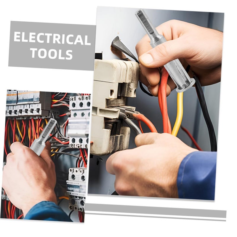 2Pcs Wire Twisting Tool for Electricians Compatible with Power Drill Efficient Bending and Stripping - Image 4