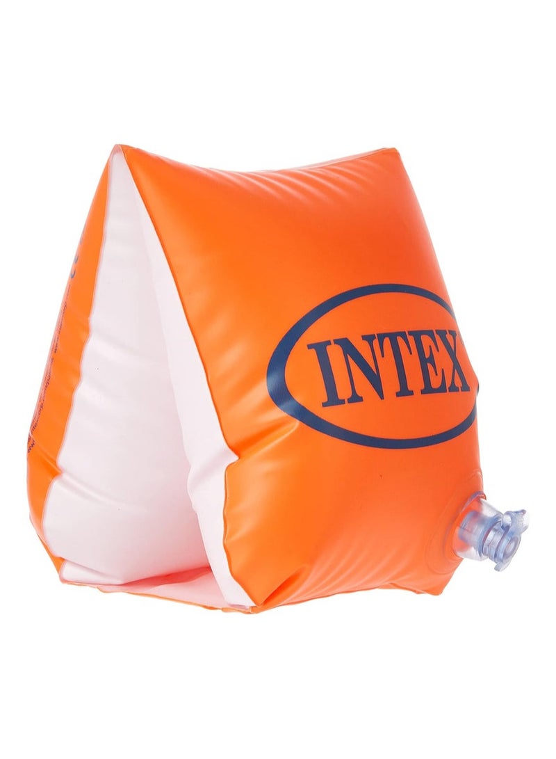 Intex Swimming arm bands for kids-58641 -2 pieces Orange-30X15CM-Ages 6+12 - Image 2