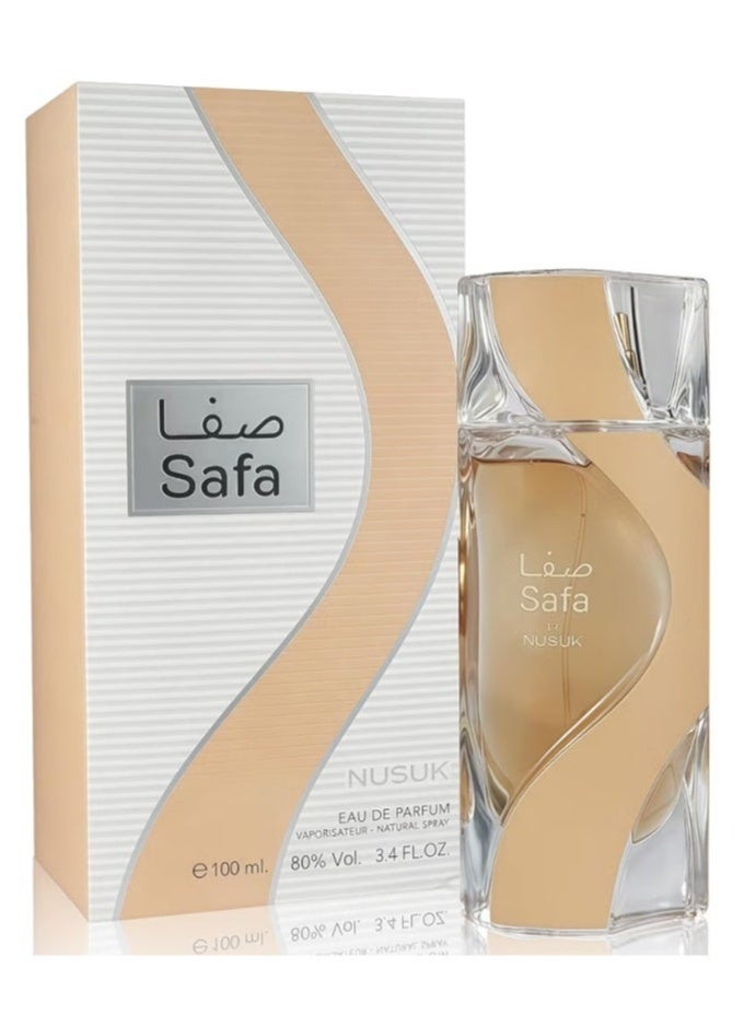 Nusuk Safa Eau de Parfum – 100ml | Floral Fruity Gourmand | Unisex - Image 1