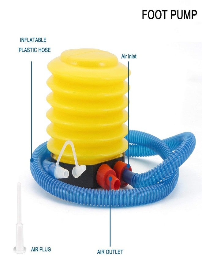 FBLXE Anti-Burst Rubber Gym Ball with Free Foot Pump | Round Shape Swiss Ball for Exercise, Workout, Yoga, Pregnancy, Birthing, Balance & Stability 75 cm Multicolour - Image 2