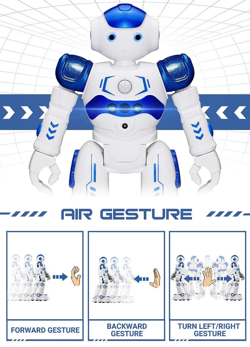 KingsDragon RC Robot Toys for Kids, Gesture & Sensing Programmable Remote Control Smart Robot for Age 3 4 5 6 7 8 Year Old Boys Girls Birthday Gift Present - Image 2