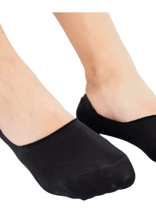 Carina Cotton Invisible Socks - 3 Pairs - Image 3