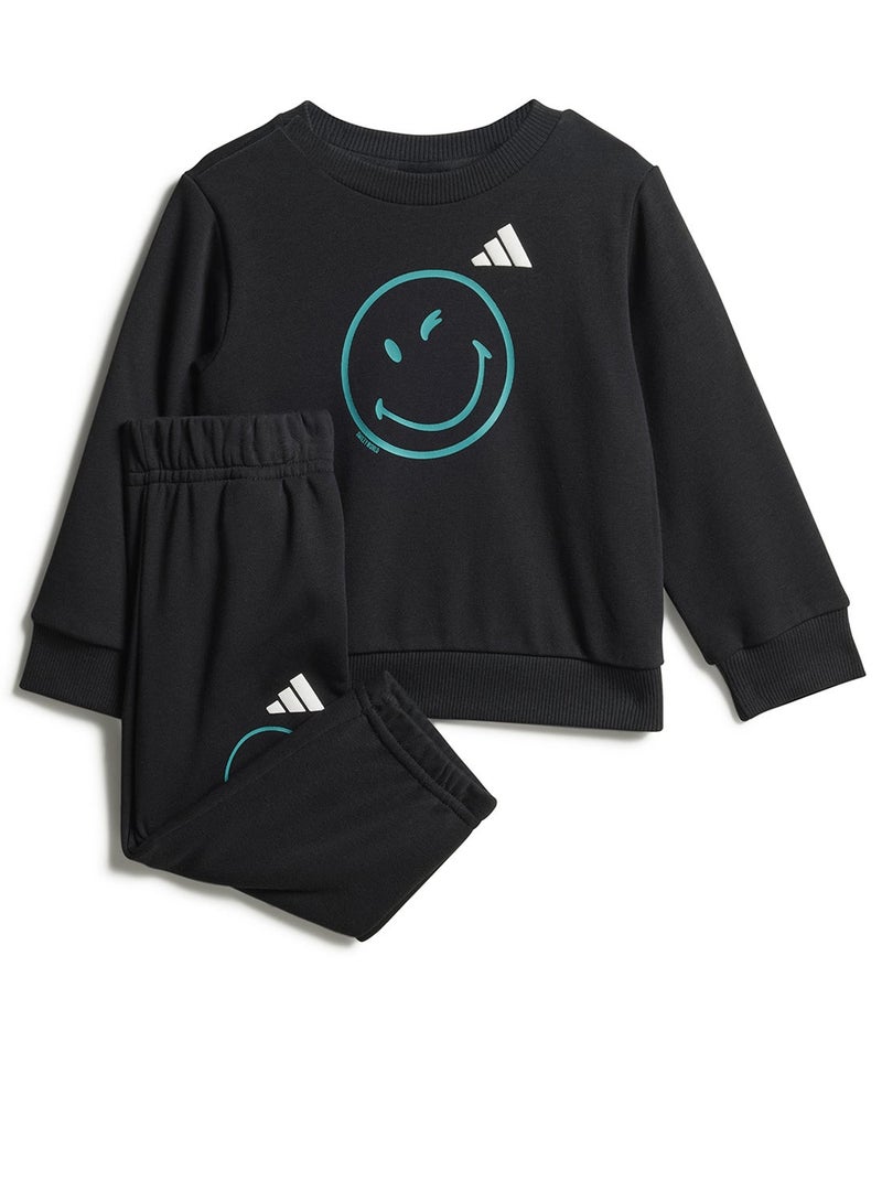 Adidas سروال جوجر I SMI أسود/أبيض - Image 1