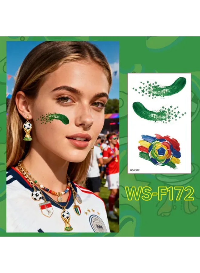 Fifa 2026 Fun Face Tattoo - Image 1