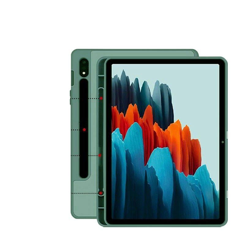DGG حافظة آيباد ذكية متوافقة مع عدة موديلات آيباد مع حامل قلم باللون بني باللون البني iPad - Image 4