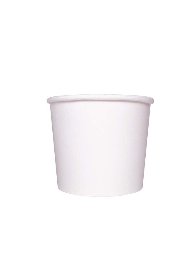 Karat [28oz - 600 ct] Paper Soup Bowls for Hot/ Cold Food - Ideal for Soup, NoodIes, Pasta and Snacks - White (C-KDP28W) - Image 1
