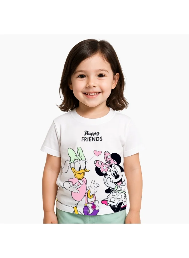 Disney Disney Mickey &amp; Friends  Girl's Short Sleeve T-Shirt