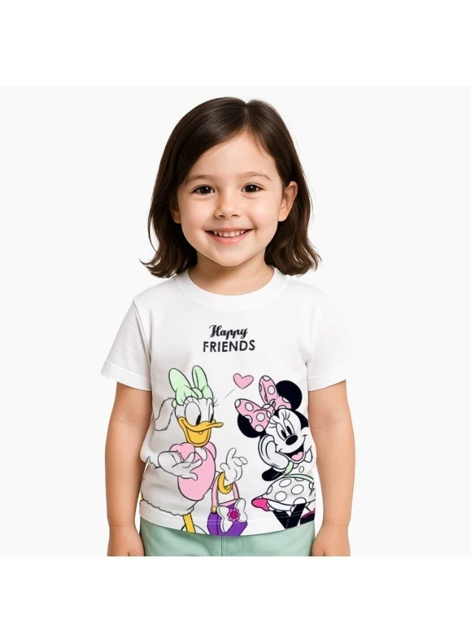 Disney Disney Mickey &amp; Friends  Girl's Short Sleeve T-Shirt