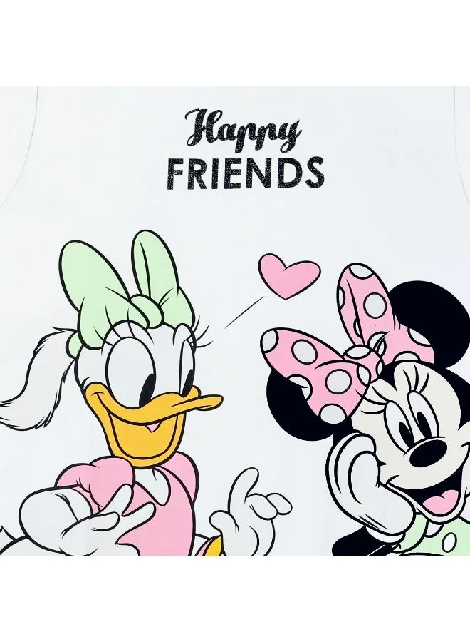 Disney  Disney Mickey & Friends  Girl's Short Sleeve T-Shirt for Women | Best Price UAE
