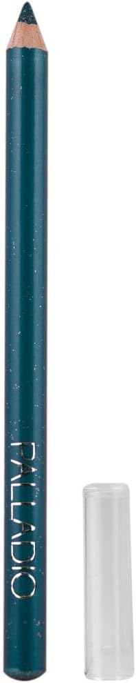 Palladio Glitter Eyeliner Pencil Longlasting Creamy Cosmetic Shimmer Eye Liner Buttery Smooth Tip Professional Makeup Glittery Pencil Sharpenable Brown Sparkle - Image 1