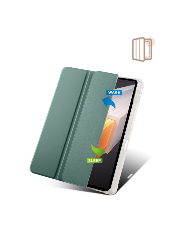 غطاء متوافق مع Huawei MatePad Pro مقاس 13.2 بوصة 2023 غطاء جلدي مغناطيسي لمتباد برو 13.2 مع حافظة قلم ودعم قابل للطي لجراب الكمبيوتر اللوحي من TPU - Image 2