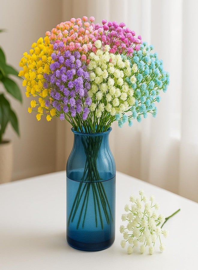 CZFSWT 18PCS Artificial Flowers Set, Fake Flowers, White Artificial Flowers Suitable for Wedding Decor, Home Decoration and Party Arrangements - Image 5